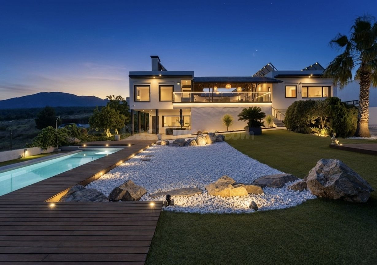 Vende Exclusiva espaciosa y espectacular villa en La Zubia, 