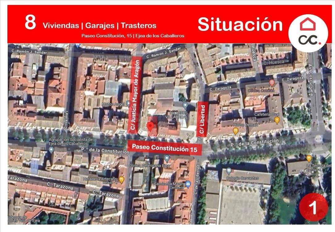 PISOS DE OBRA NUEVA EN PASEO CONSTITUCIÓN EJEA - foto 2