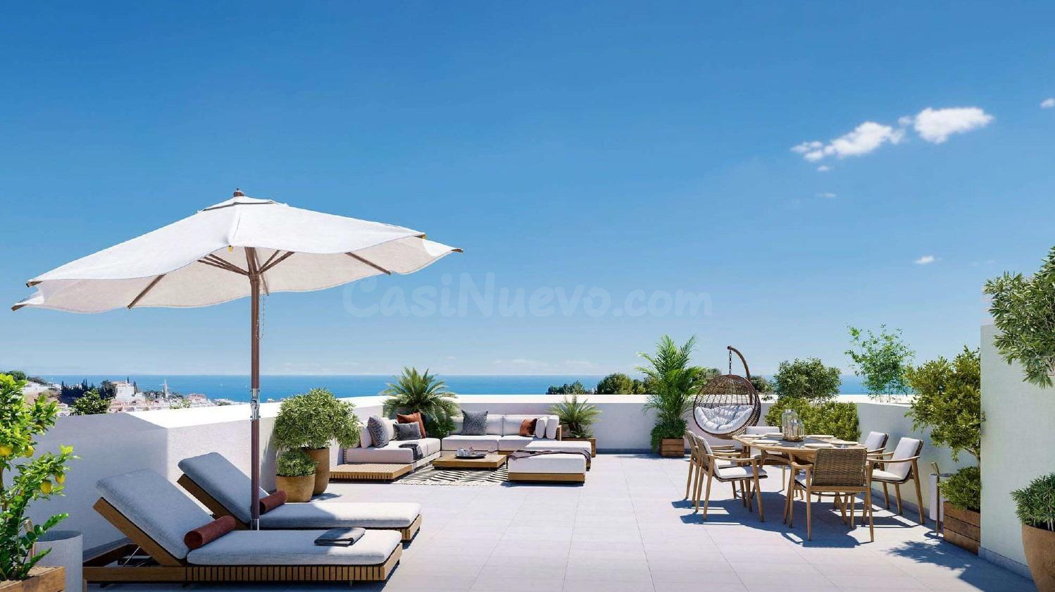 VENTA DE ÁTICO EN LOS PACOS, FUENGIROLA. OBRA NUEVA, 2 DORMI - foto 3