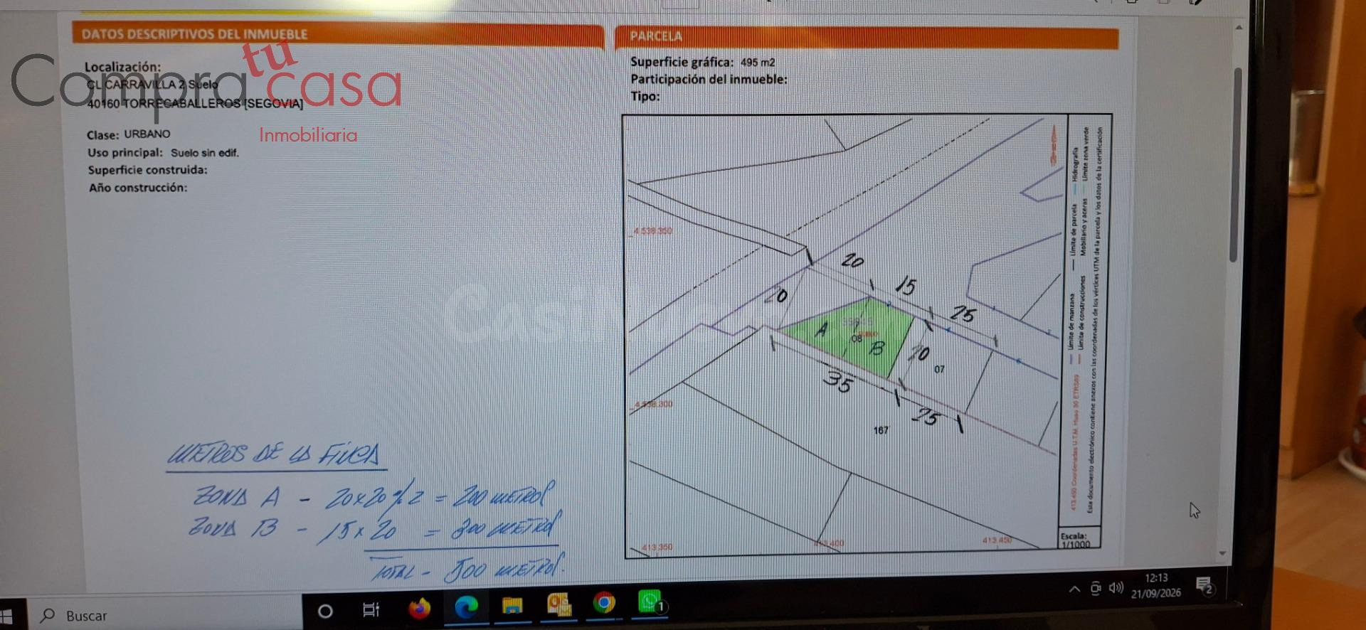VENTA DE PARCELA URBANA EN TORRECABALLEROS.-.OPORTUNIDAD.- - foto 4