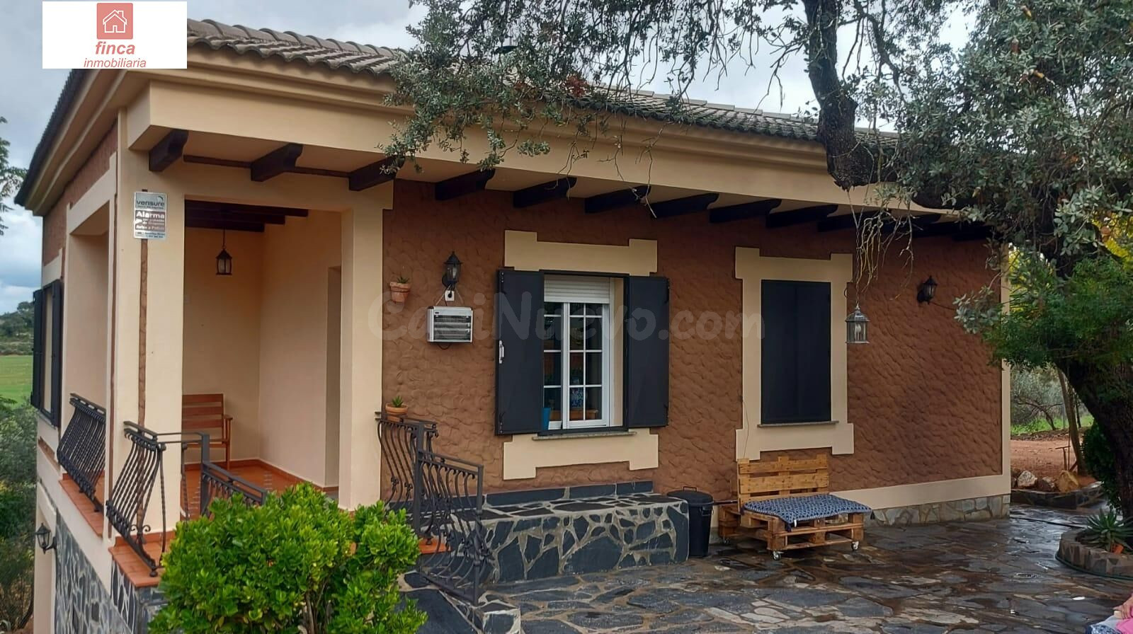 CRTA MONTIJO-LA NAVA, CHALET LEGALIZADO RUSTICO 6HA OLIVOS,  - foto 2
