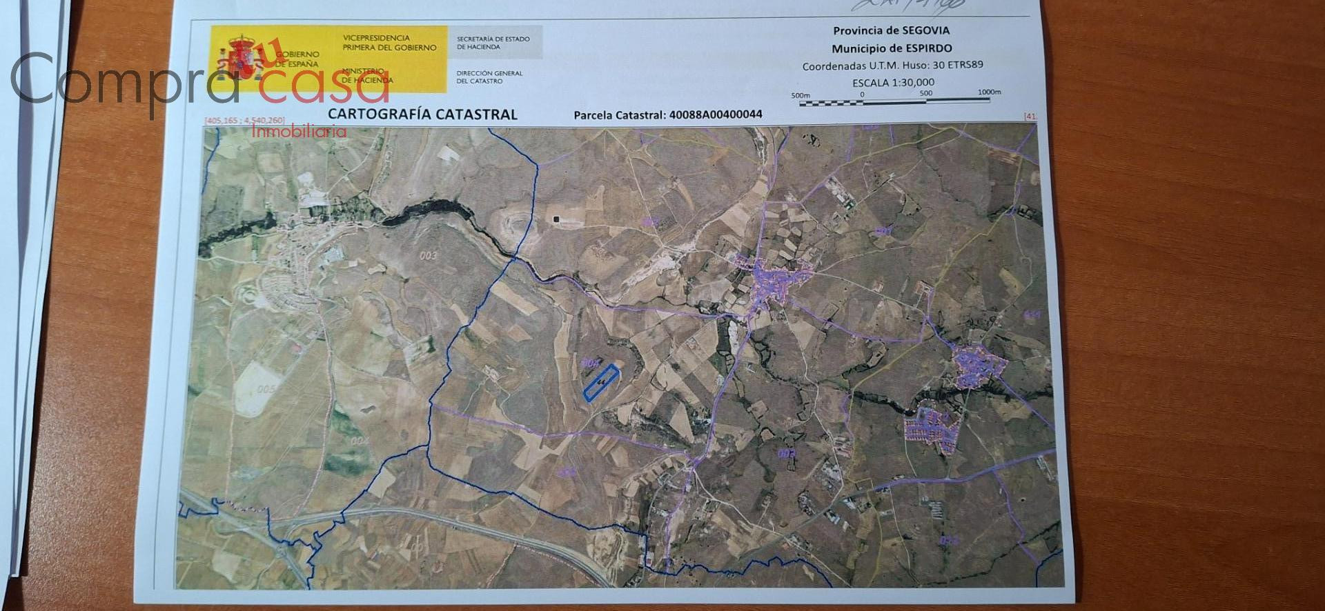 VENTA de PARCELA en ESPIRDO.