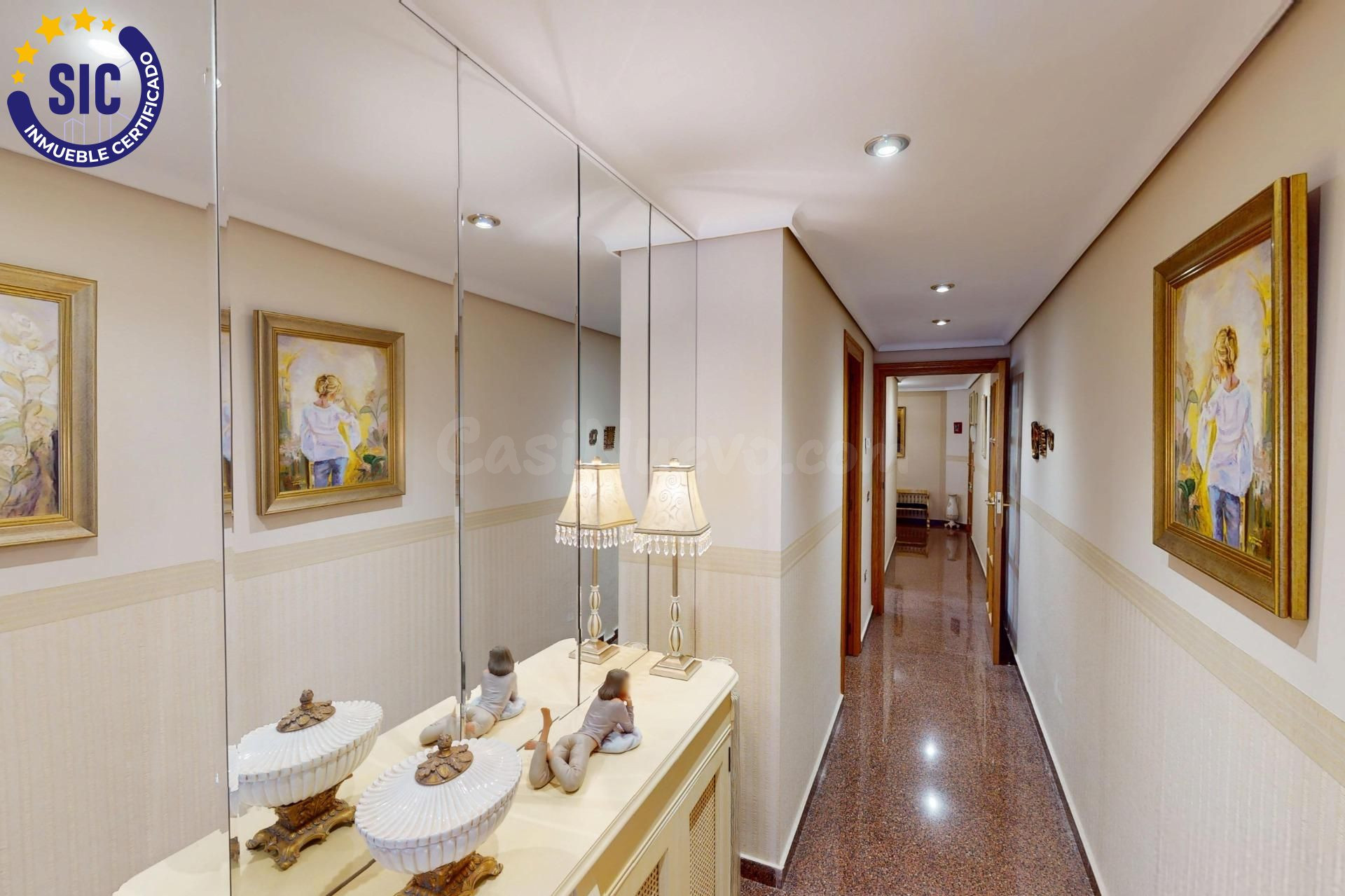 Bonito piso, para entrar a vivir con 4 habitaciones, 2 baños, garaje y trastero al lado de la Puerta del Sol en Castellón de la Plana - foto 5