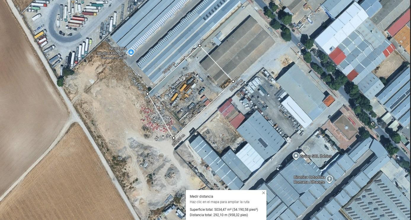 EN VENTA TERRENO INDUSTRIAL EN POLIGONO EMPRESARIAL CAMPOLLANO