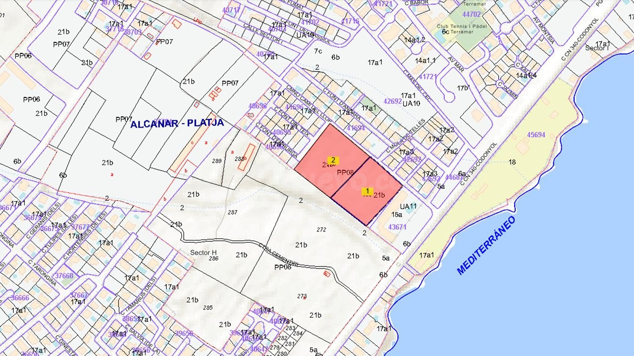 SUELO ESPECIAL PARA INVERSORES EN ALCANAR- ZONA ALCANAR PLATJA MUY CERCA AL MAR