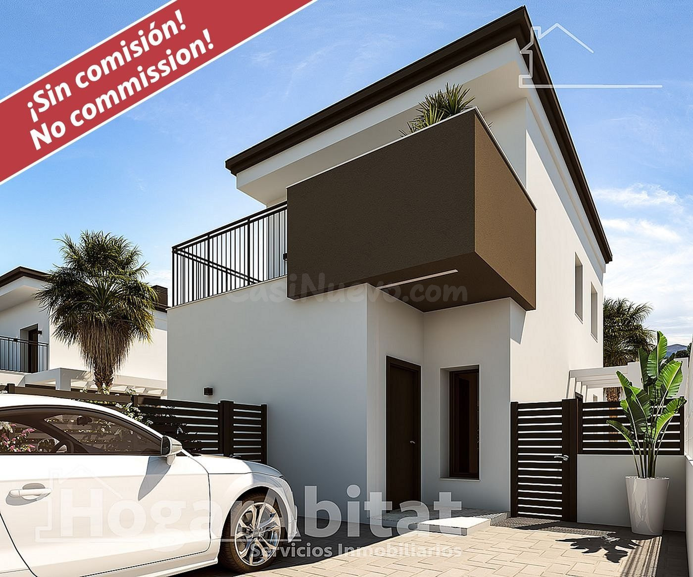 CHALET DE OBRA NUEVA CON PISCINA, TERRAZA Y GARAJE EN ESPECT - foto 3