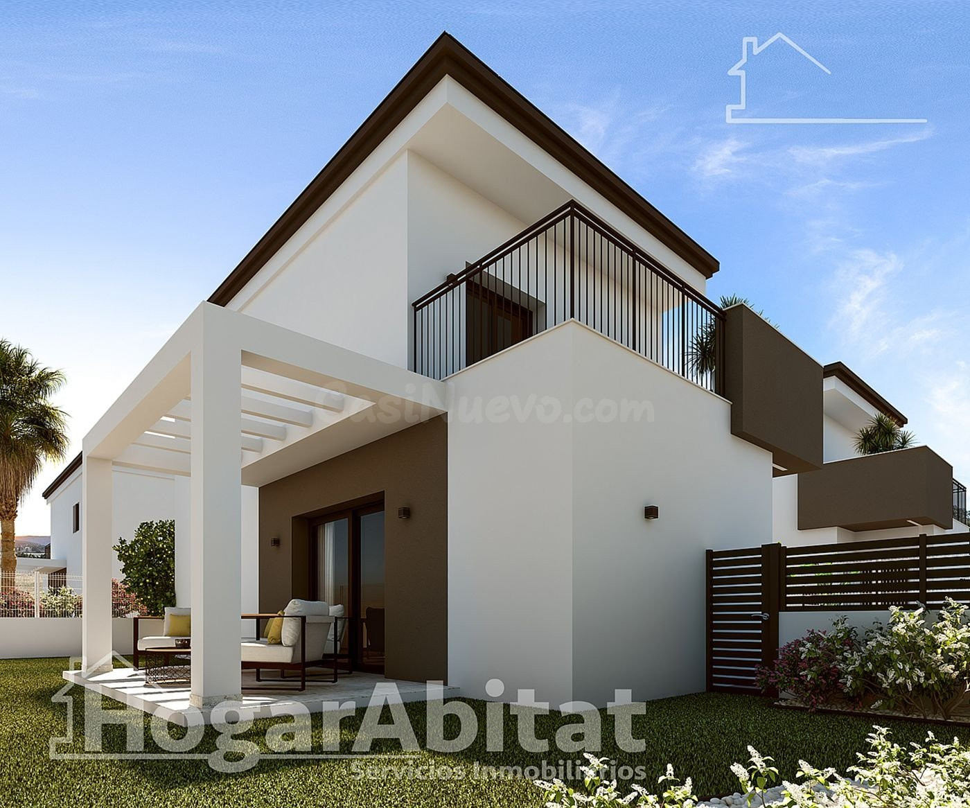CHALET DE OBRA NUEVA CON PISCINA, TERRAZA Y GARAJE EN ESPECT - foto 5