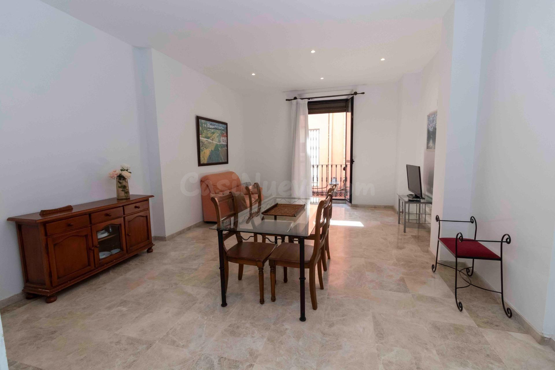 APARTAMENTO EN CASCO ANTIGUO AMUEBLADO CON GARAJE Y TRASTERO. - foto 2