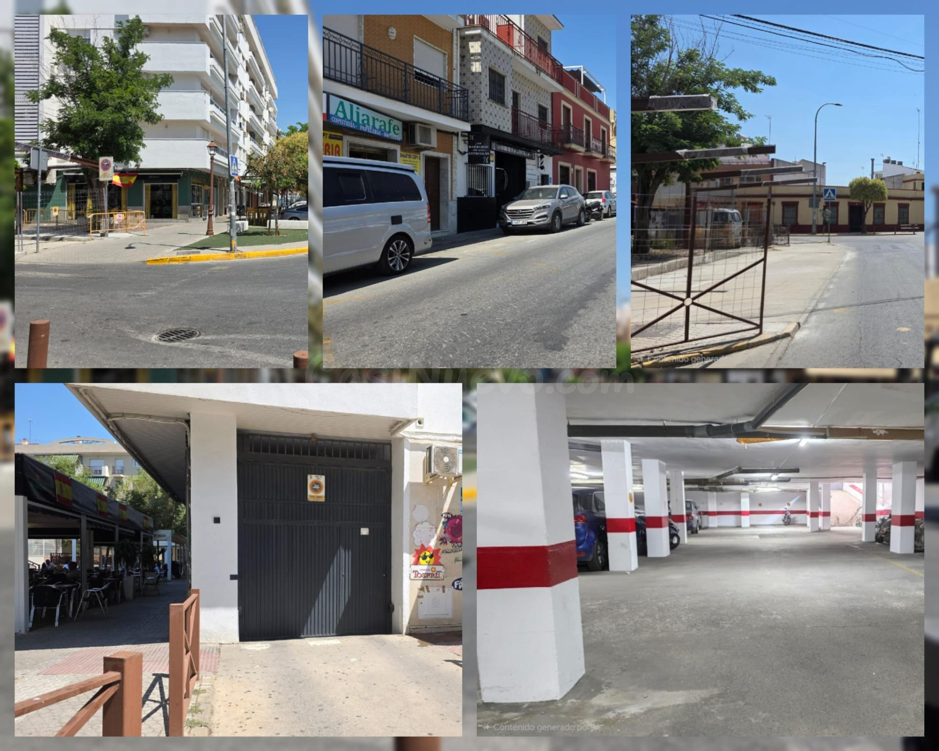 Garaje en el centro de Camas (Sevilla)