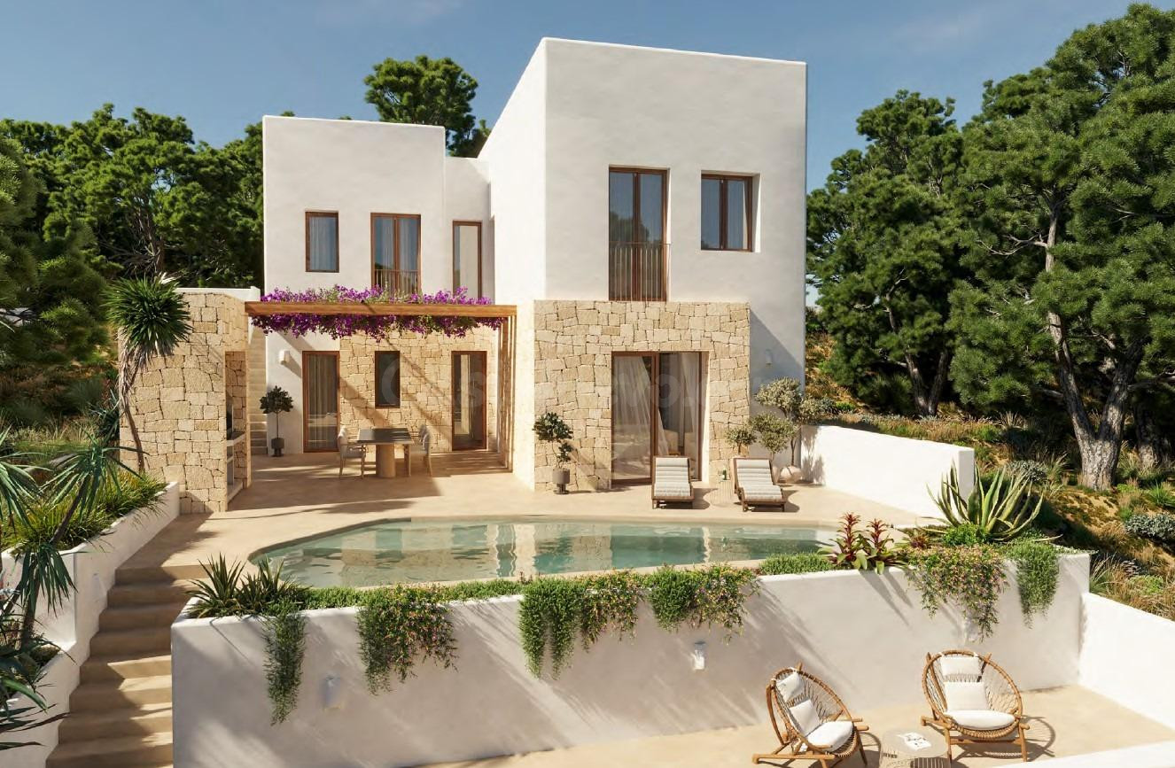 Villa de nueva construcción en Benissa Costa