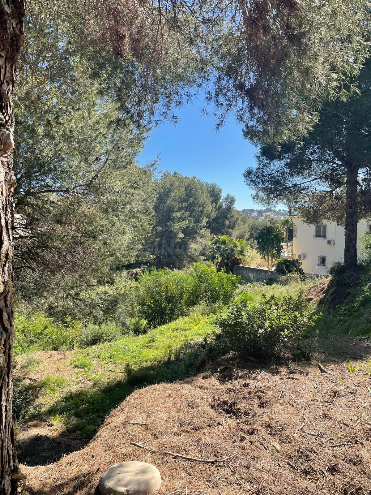 Parcela con proyecto andando a cala Baladrar Benissa Costa