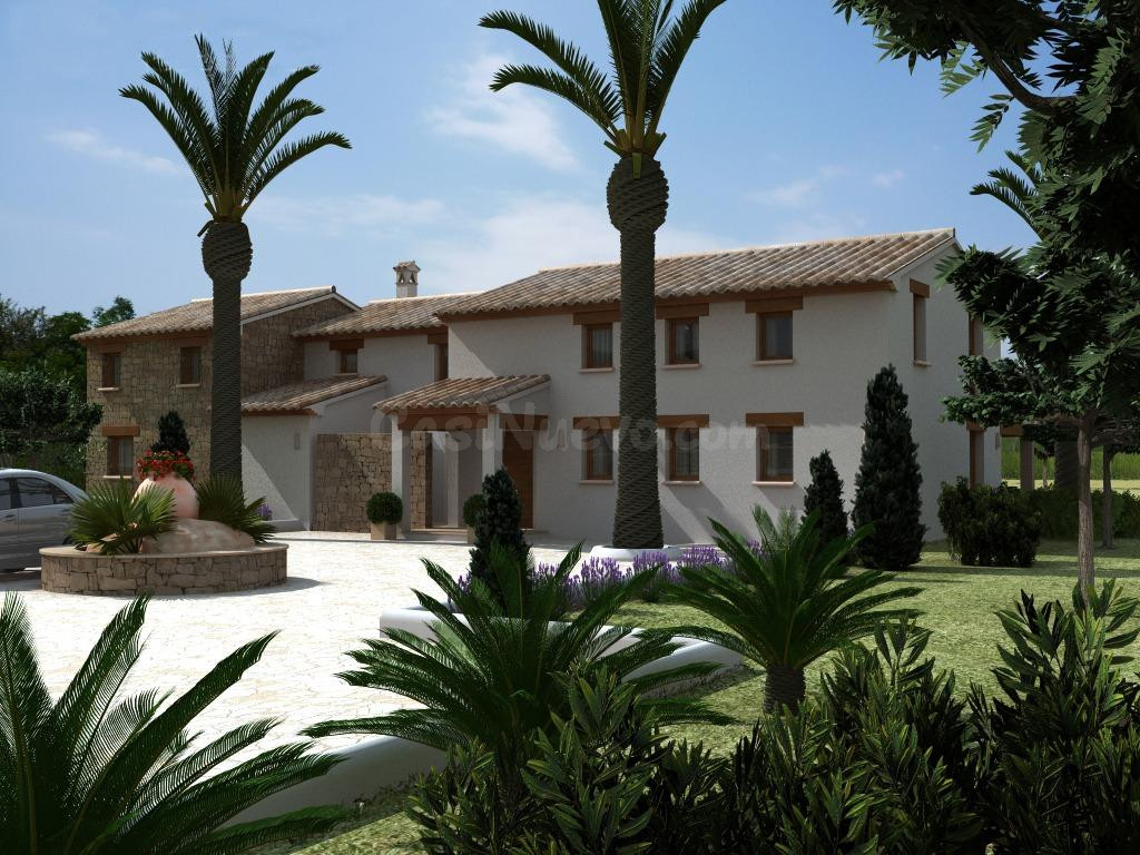 Parcela rustica plana con licencia de obra cerca de Benissa con buenas vistas. - foto 4