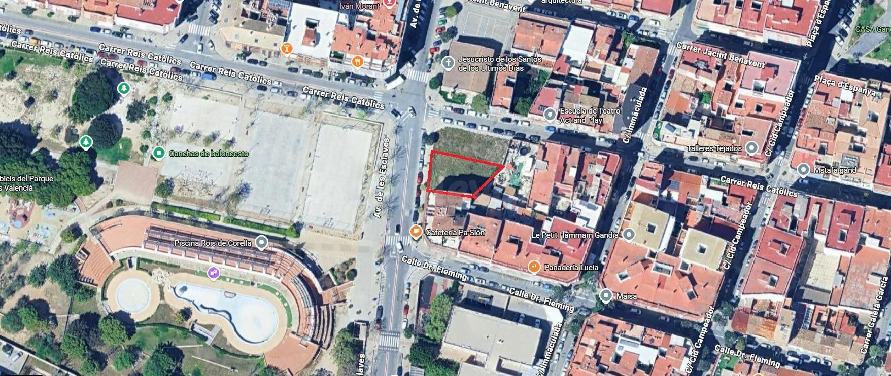 SOLAR URBANO EN EXCELENTE UBICACIÓN EN GANDIA - foto 2