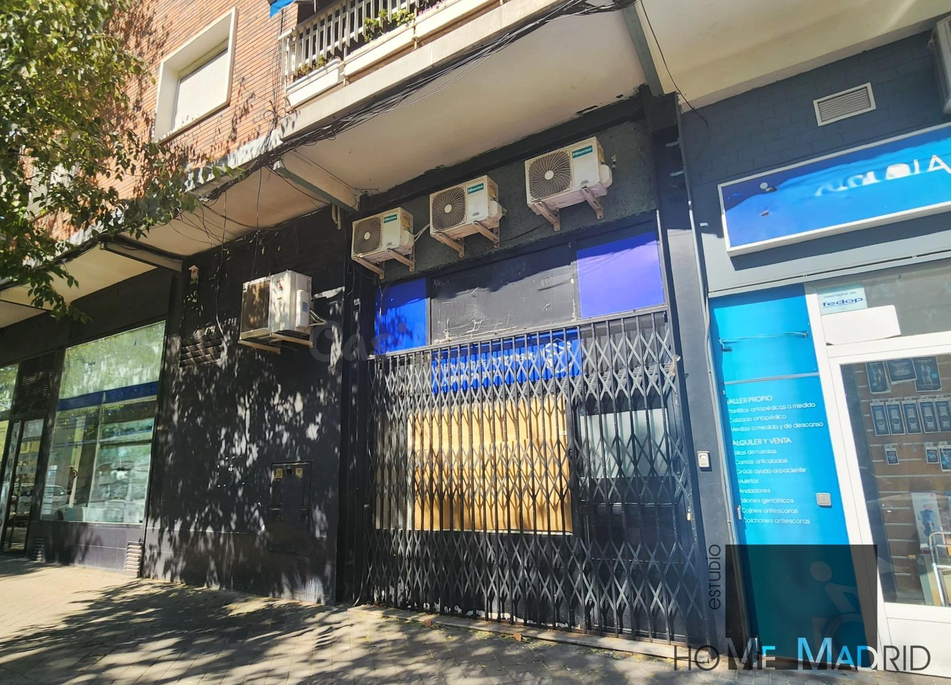 ESTUDIO HOME MADRID OFRECE local comercial de 162m2 construidos según catastro, en la calle Manuel Ferrero, junto a la estación de Chamartín.