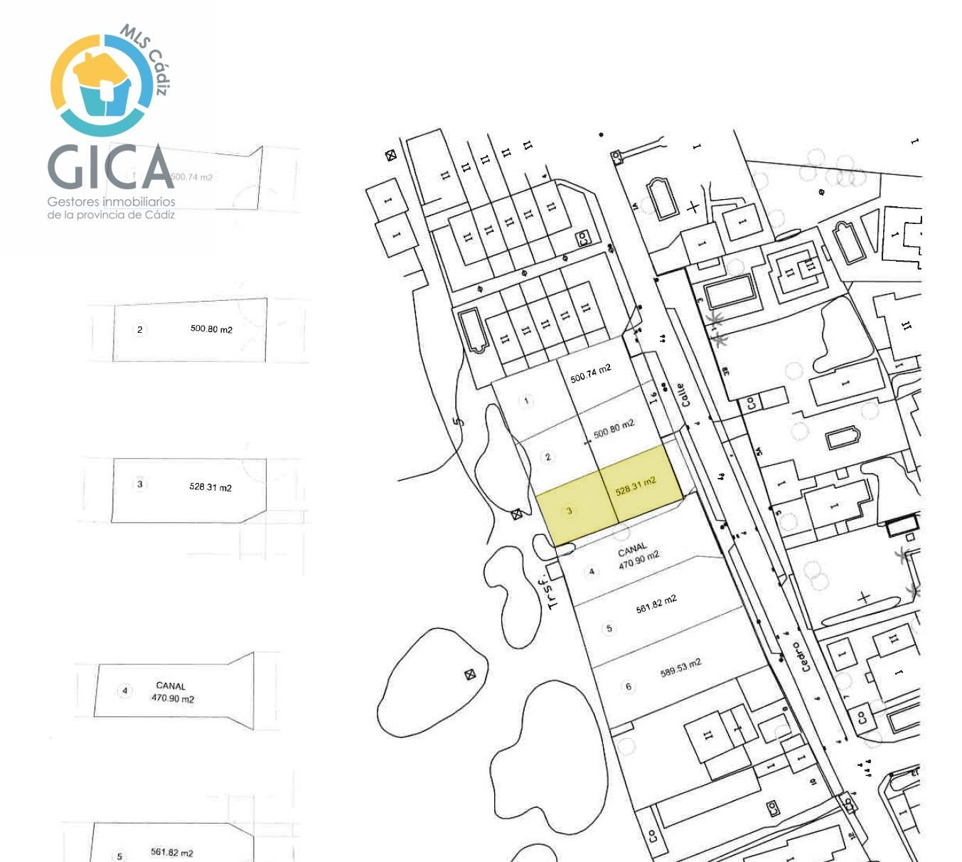 Se vende parcela resultante (+500 m2 aprox.) de finca matriz - foto 3