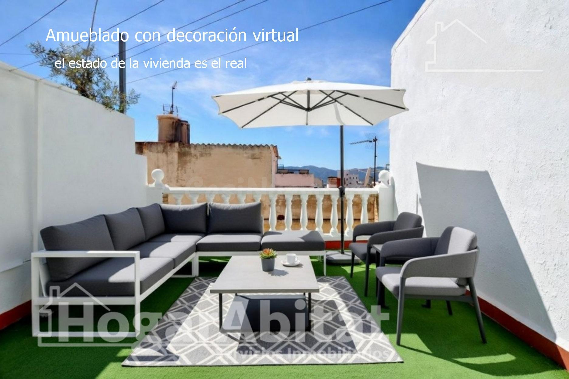 ¡CULLERA CENTRO! CASA BONITA, LUMINOSA Y REFORMADA CON TERRA - foto 2