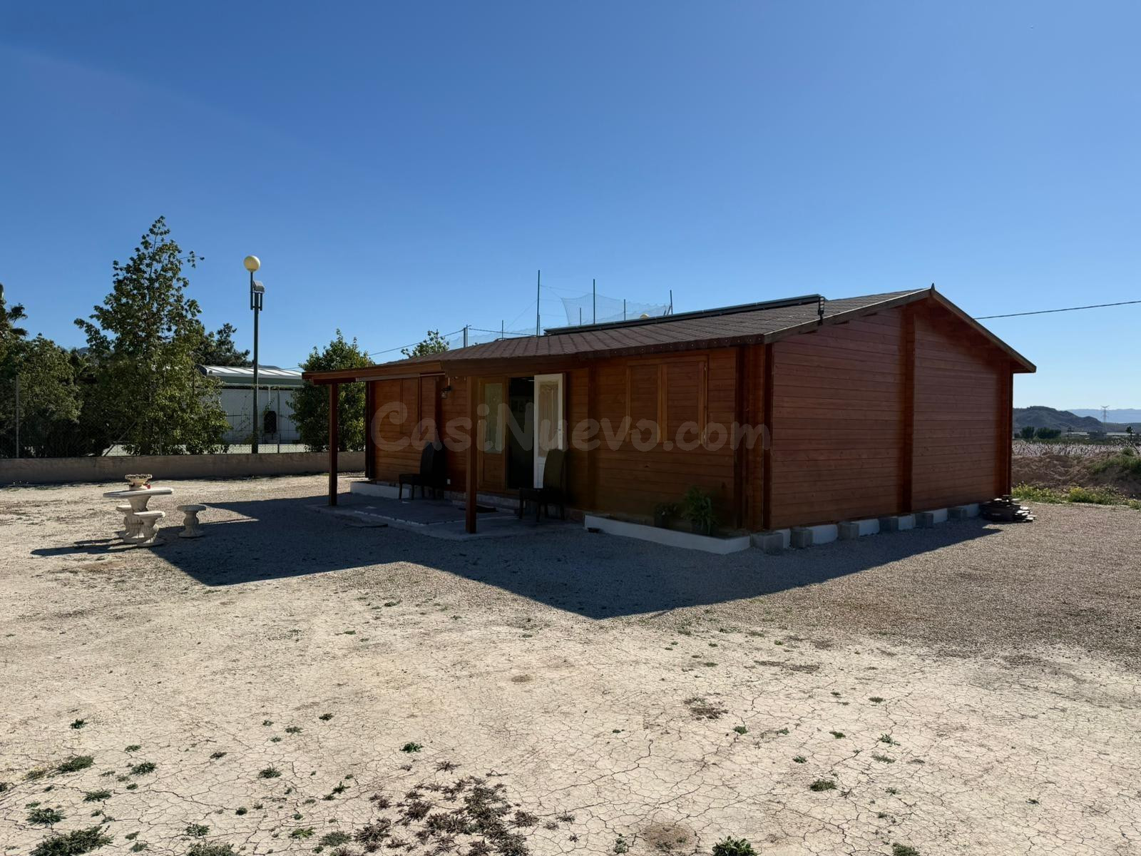 Parcela de 3.214 m2 con casa NUEVA en La Matanza (Fortuna)