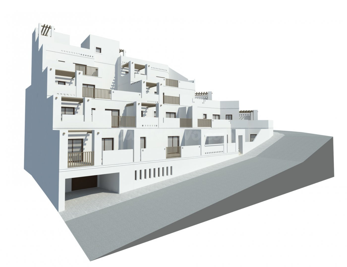 Solar con proyecto y licencia 10 viviendas, garajes y trasteros - foto 5