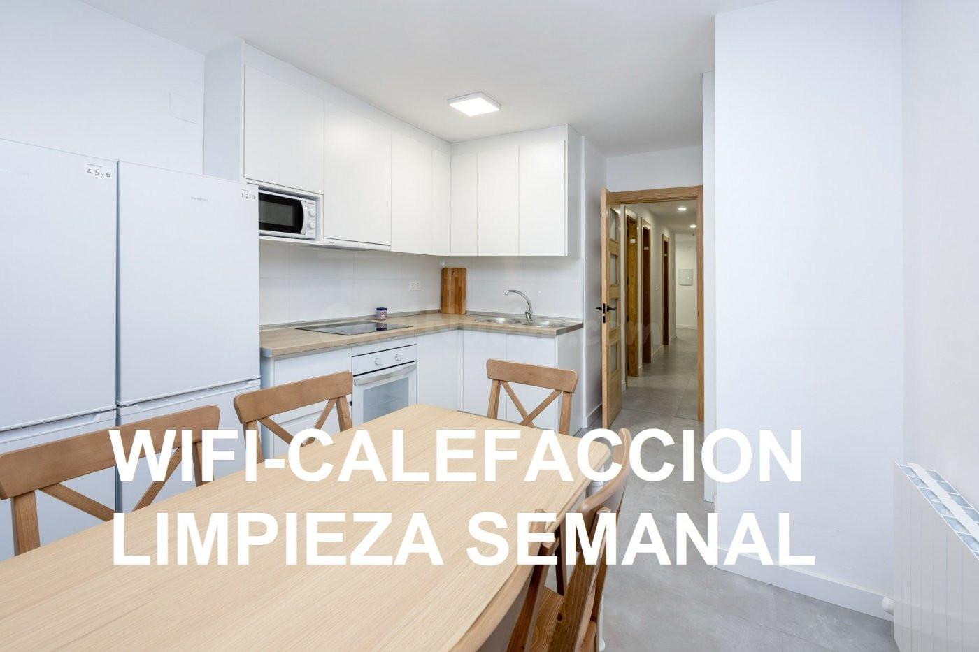 Estudiantes--- habitación en piso reformado, Calefacción, WI