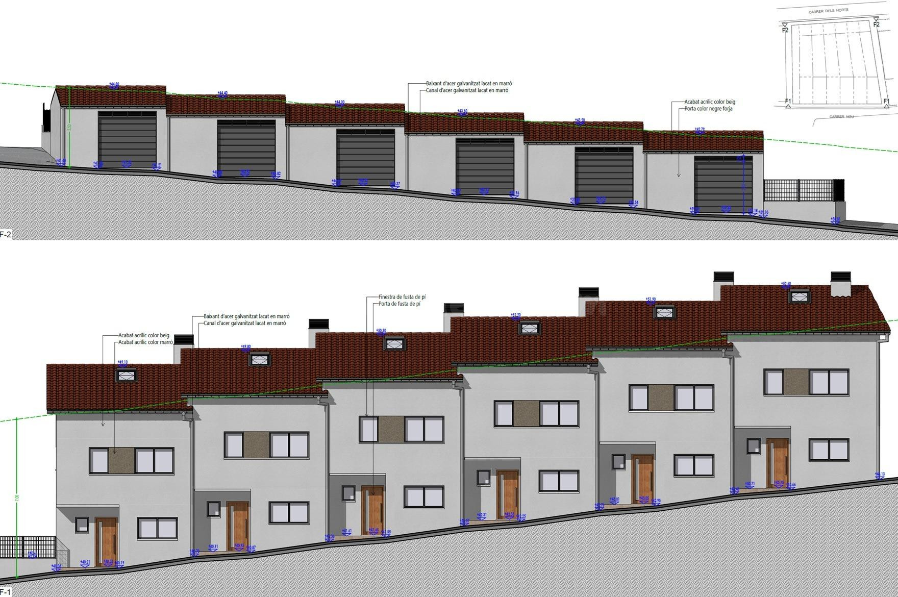 TERRENO EN COLLBATÓ CON PROYECTO EJECUTIVO PARA CASAS UNIFAM - foto 2