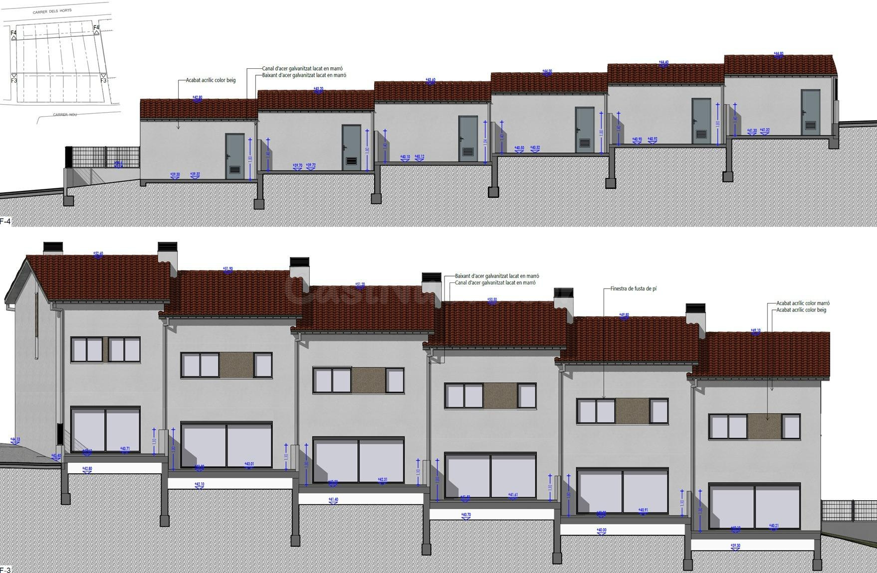 TERRENO EN COLLBATÓ CON PROYECTO EJECUTIVO PARA CASAS UNIFAM - foto 3
