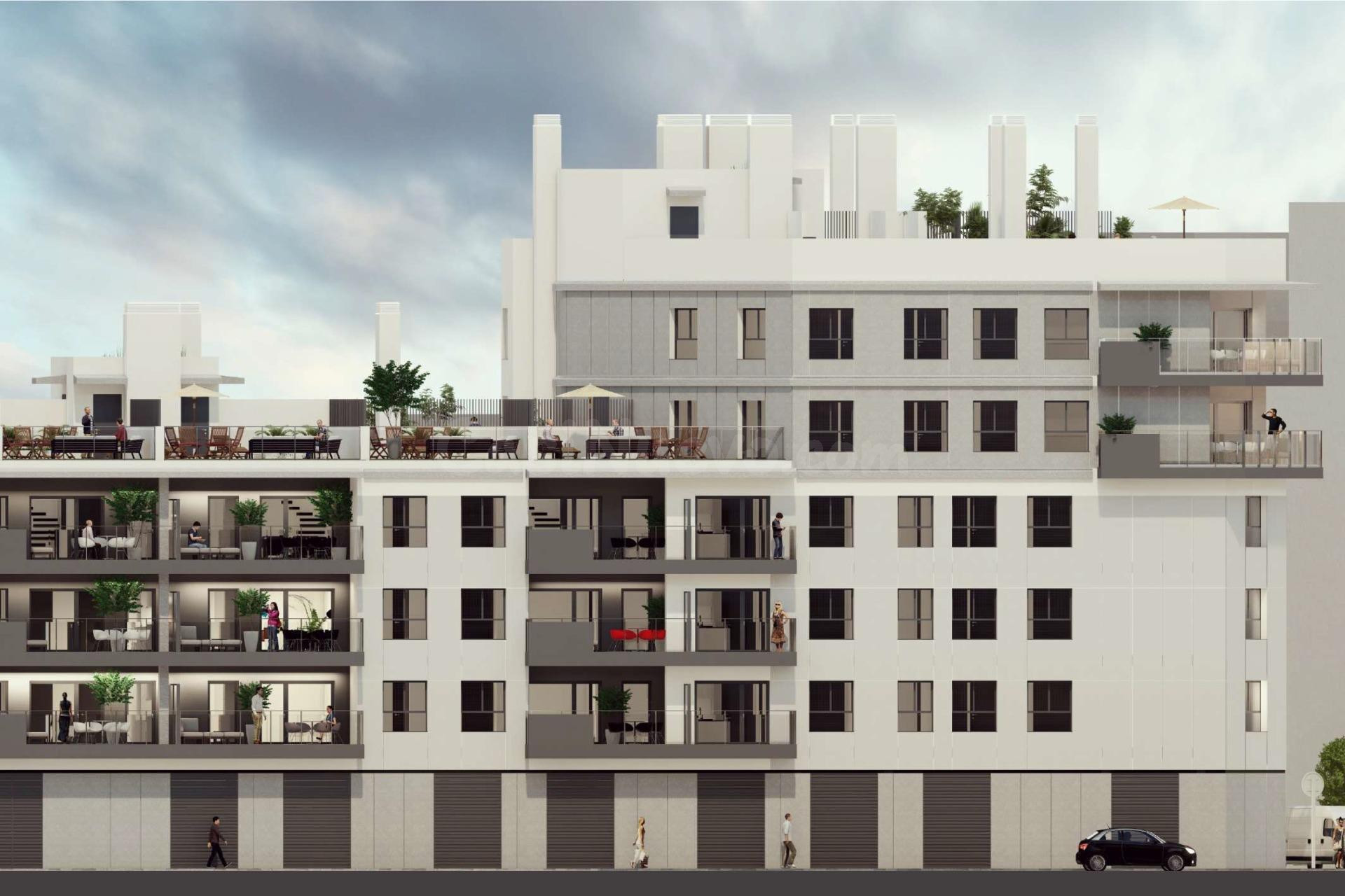 OBRA NUEVA EN CONSTRUCCIÓN CON VIVIENDAS DE 3 Y 4 DORMITORIO - foto 2