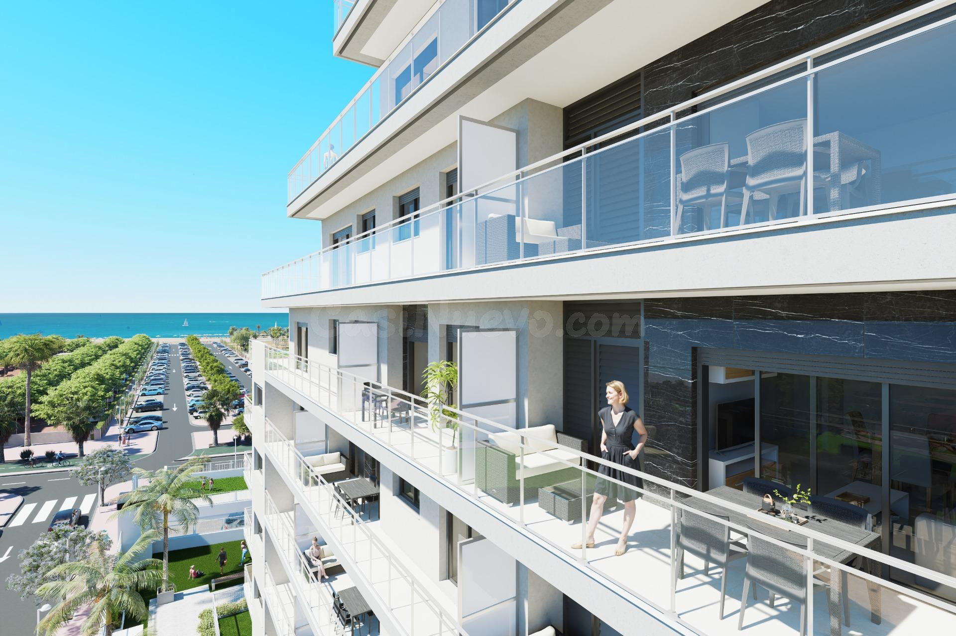 APARTAMENTO DE DOS DORMITORIOS EN PRIMERA LINEA EN TORRE LA  - foto 3