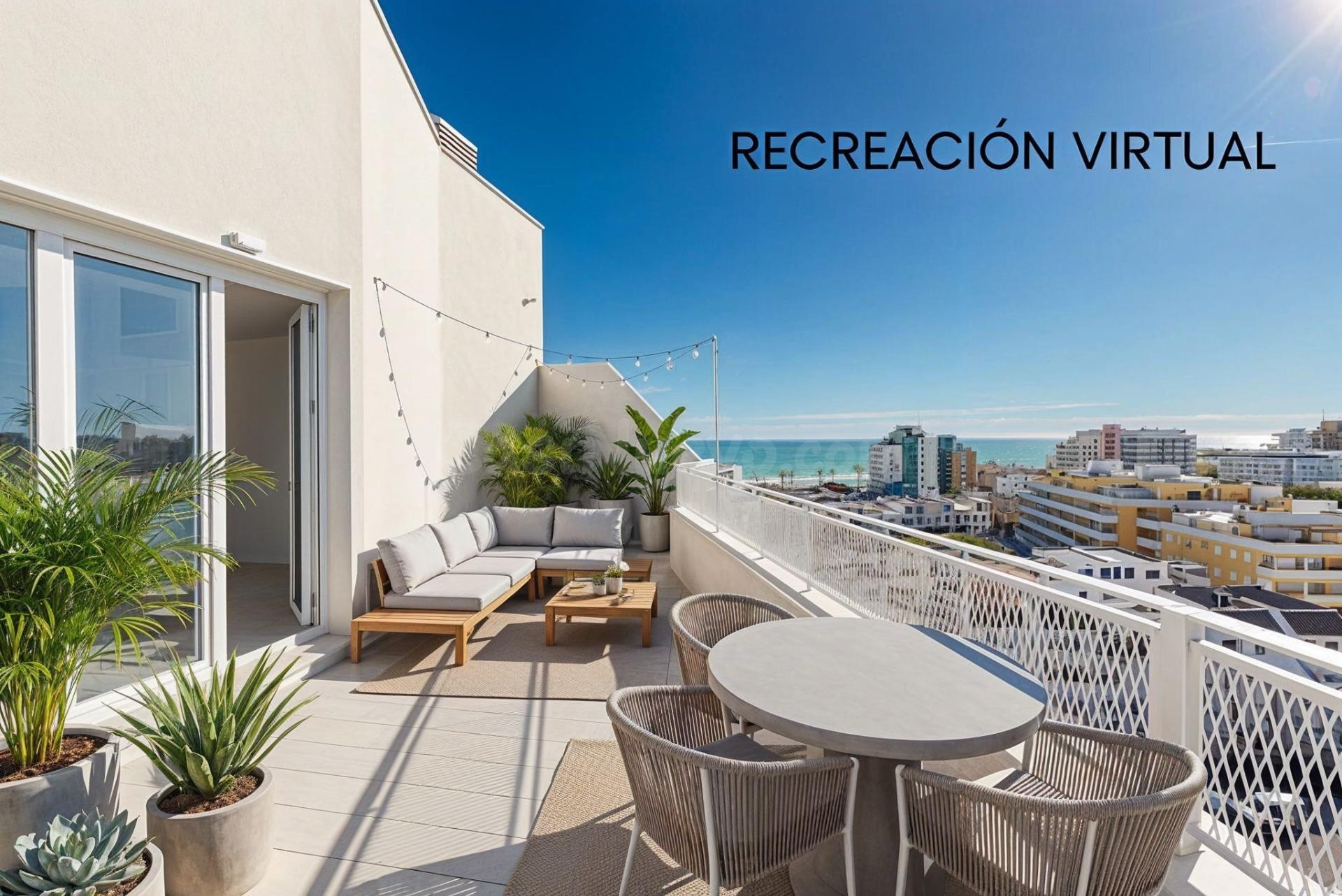 ÁTICO A ESTRENAR CON 3 DORMITORIOS EN URBANIZACIÓN PRÓXIMA A - foto 2