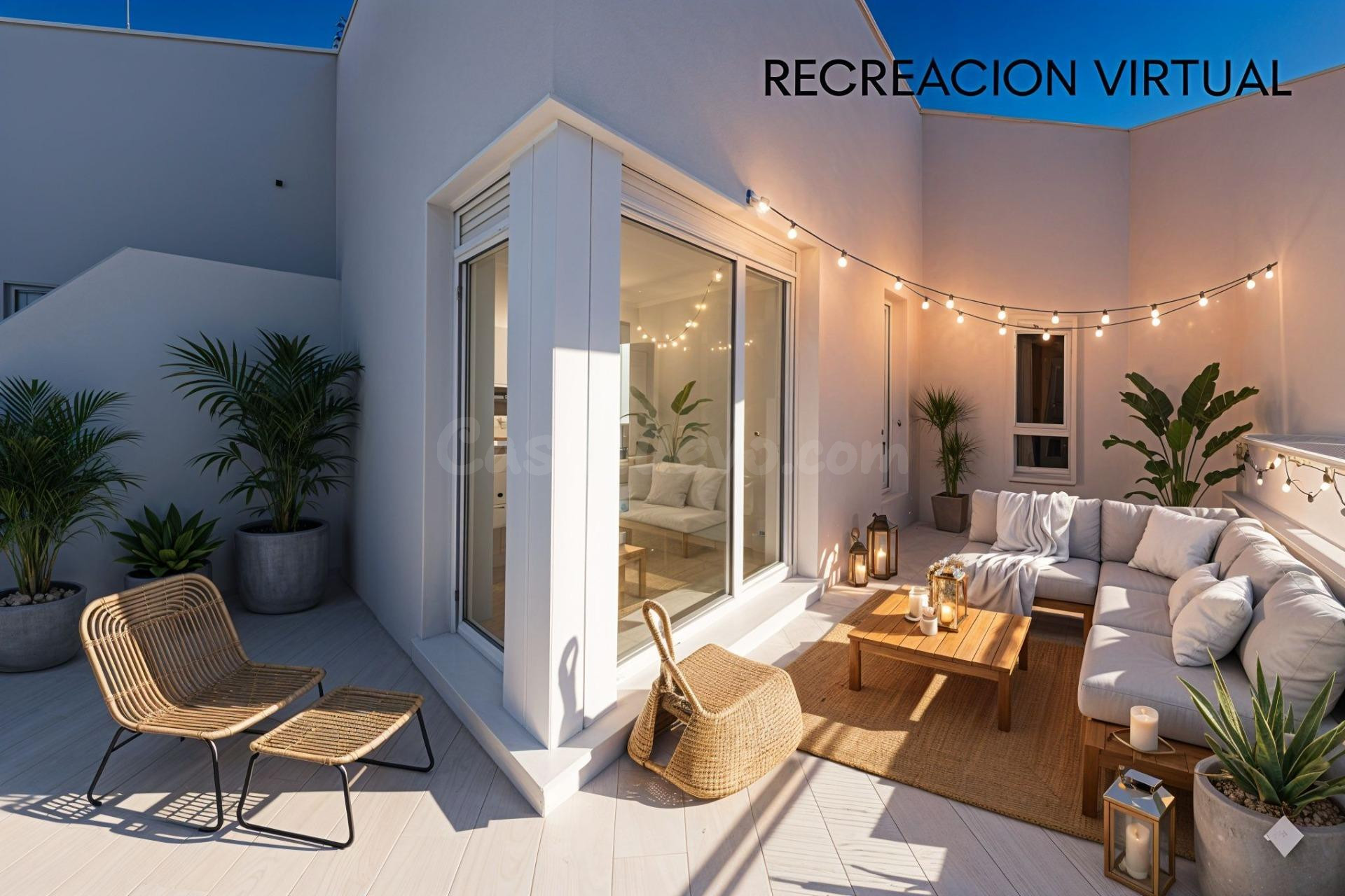 ÁTICO A ESTRENAR CON 3 DORMITORIOS EN URBANIZACIÓN PRÓXIMA A - foto 3