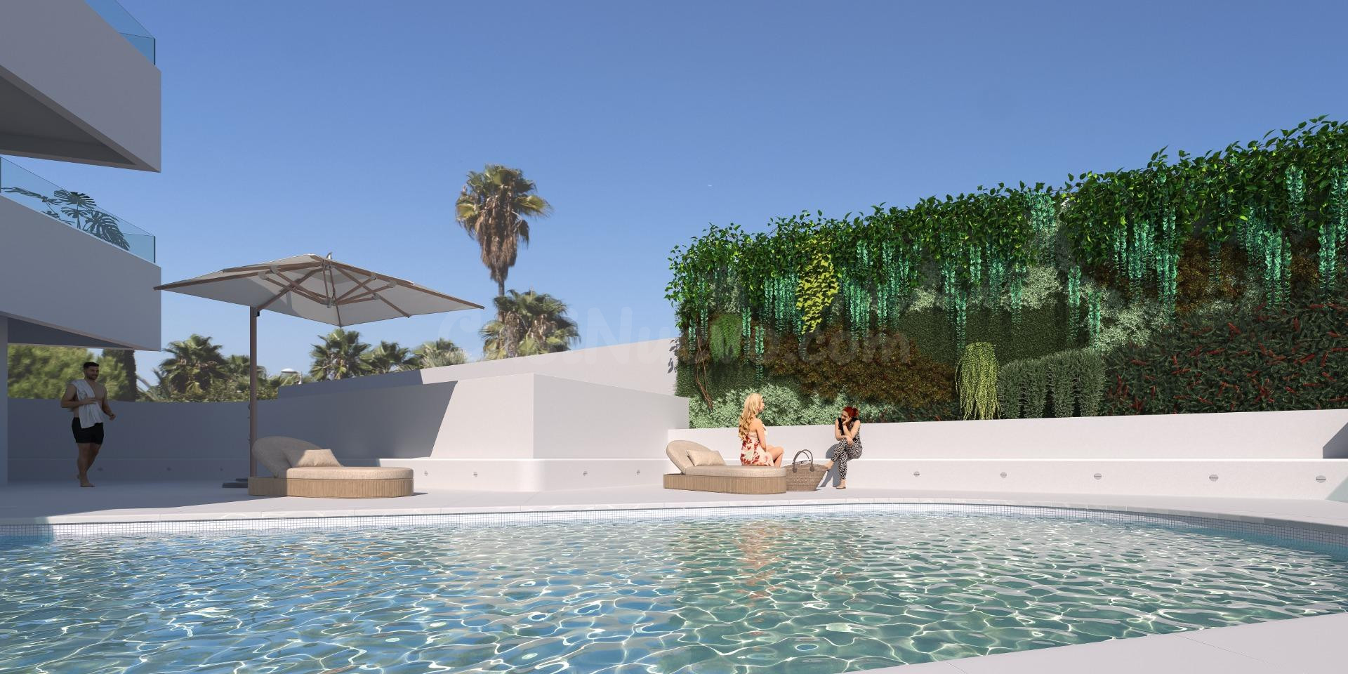 OBRA NUEVA CON PISCINA Y AMPLIAS TERRAZAS JUNTO AL PARQUE Y  - foto 2