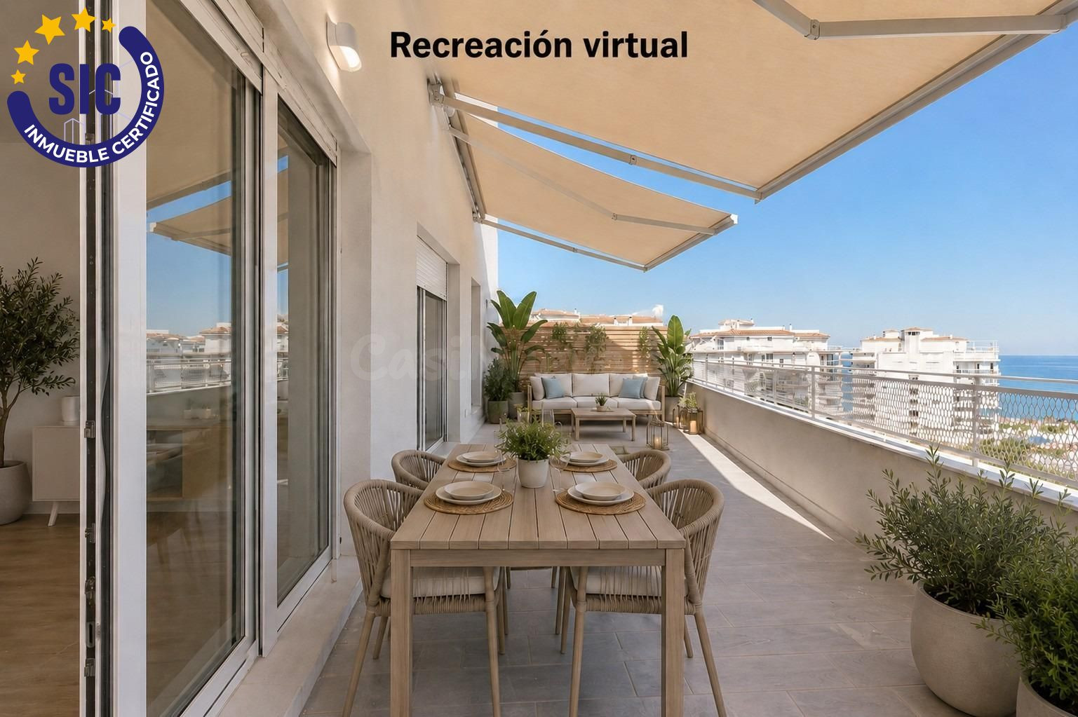 ÁTICO A ESTRENAR DE 2 DORMITORIOS Y AMPLIA TERRAZA CON VISTA