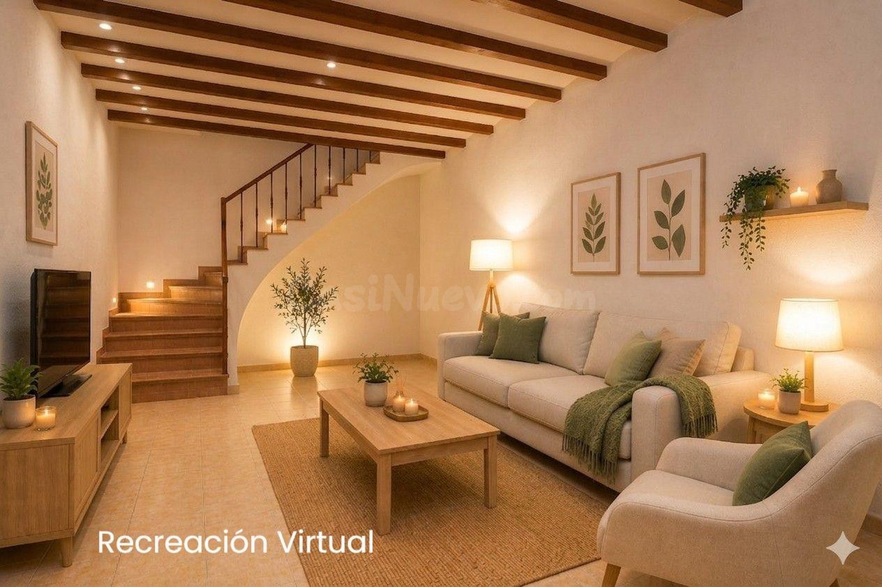 CASA A REFORMAR CON CUATRO DORMITORIOS EN CENTRO DE BURRIANA - foto 4