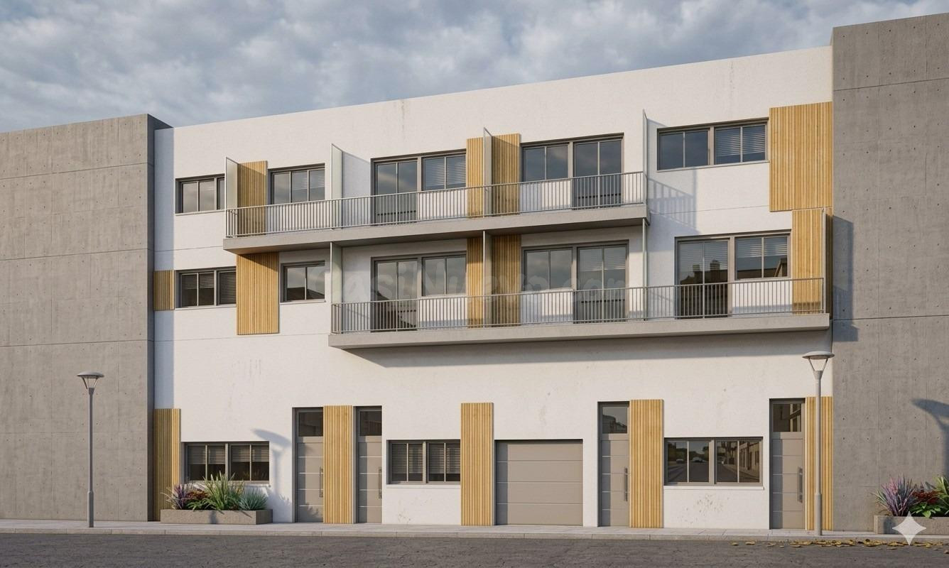PISO DE UN DORMITORIO DE OBRA NUEVA EN BURRIANA - foto 2
