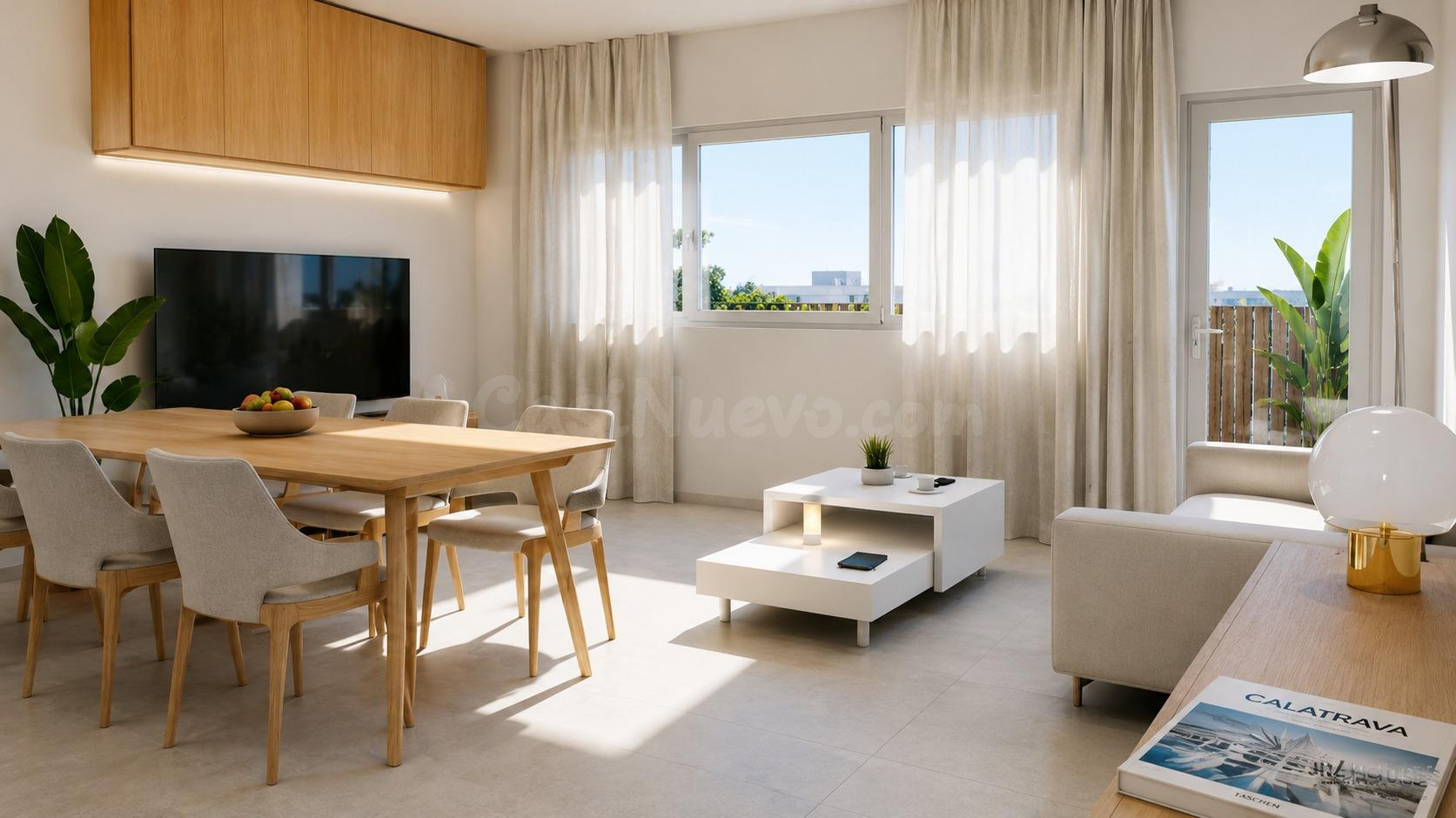 PISO EN PLANTA BAJA DE DOS DORMITORIO EN BURRIANA (OBRA NUEVA)