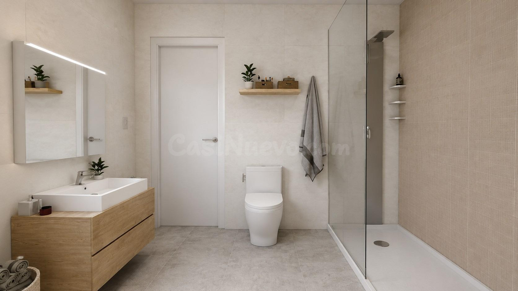 PISO EN PLANTA BAJA DE DOS DORMITORIO EN BURRIANA (OBRA NUEVA) - foto 4