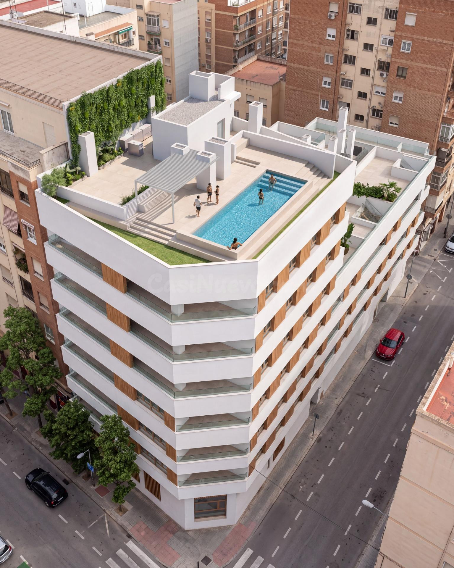 PROYECTO DE OBRA NUEVA MODERNO Y MUY LUMINOSO EN ZONA HOSPIT - foto 2