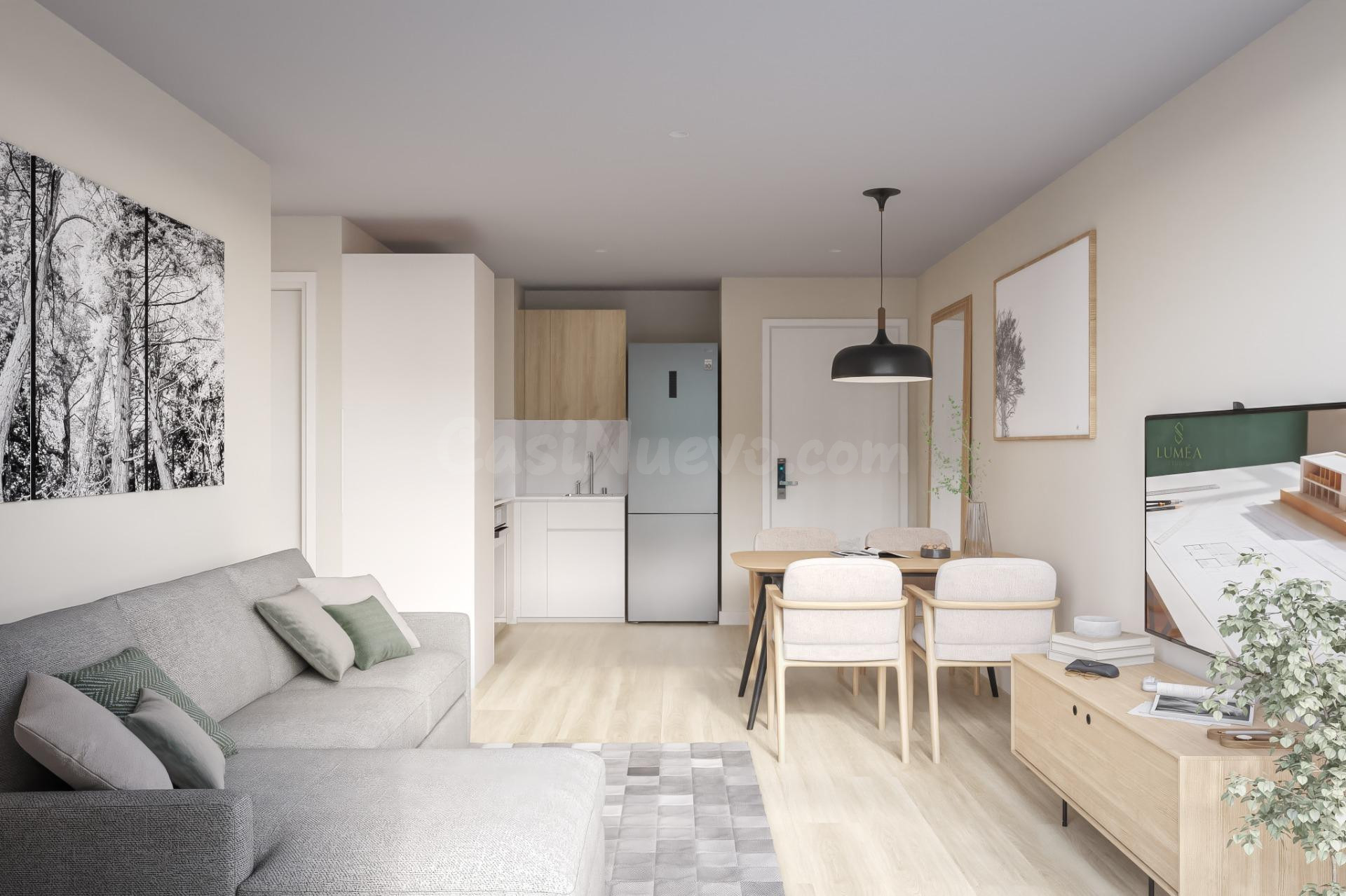 PROYECTO DE OBRA NUEVA CON VIVIENDAS DE 2 DORMITORIOS Y EQUIPAMIENTOS COMUNES - foto 4