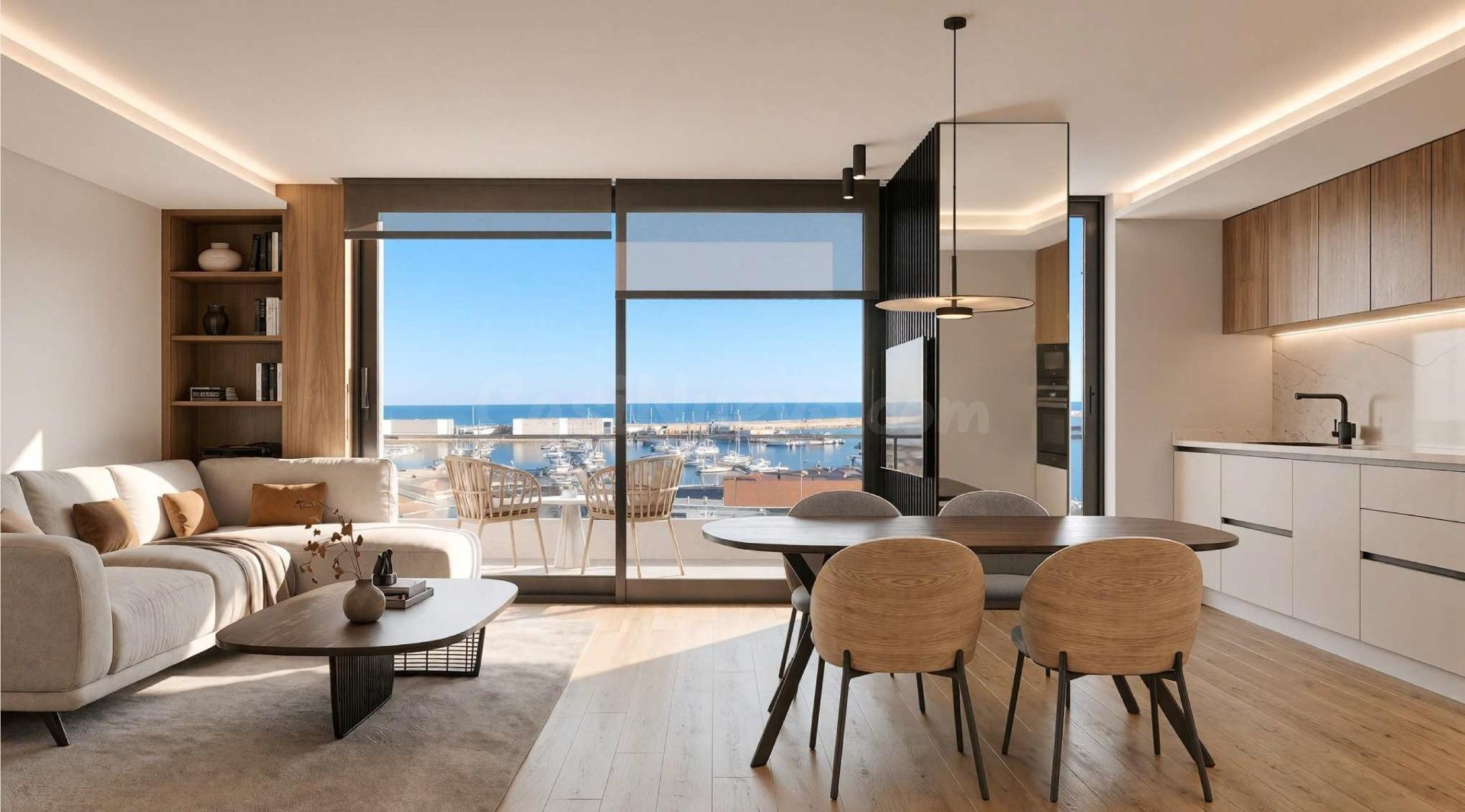 PISO DE OBRA NUEVA CON 2 DORMITORIOS FRENTE AL PUERTO DE BEN - foto 2
