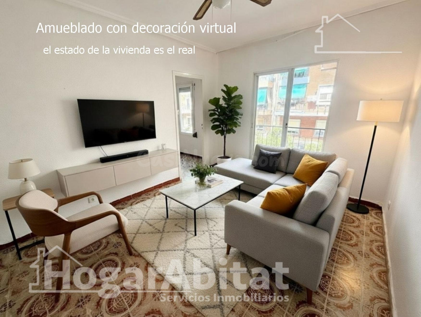 ACOGEDOR, EXTERIOR Y LUMINOSO CON BALCÓN, CERCA DE LA AV DEL - foto 2