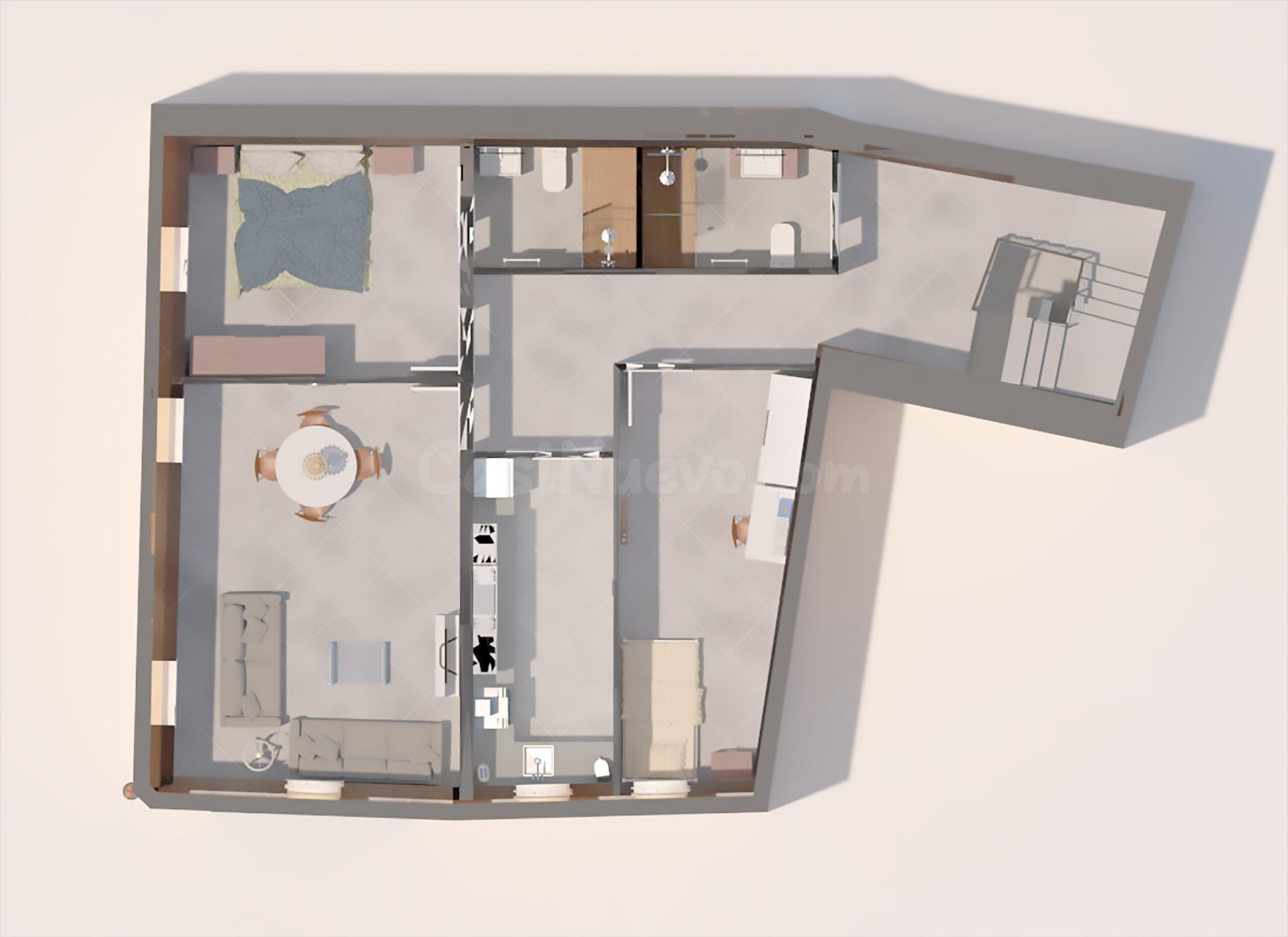 Espectacular Casa de Esquina Totalmente Renovada con Terraza - foto 5