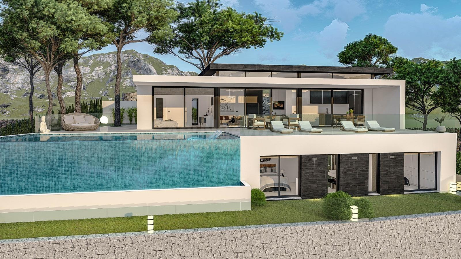Mijas - Villa, 4 Dormitorios, Piscina, Terraza, Garaje