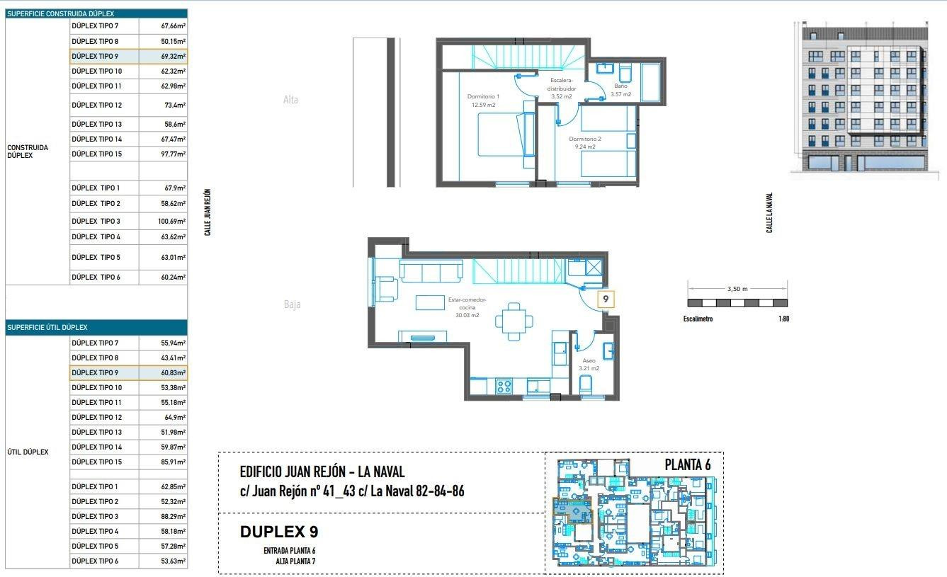Dúplex 2 habitaciones 70m² en venta - Carretera de Chile - foto 4