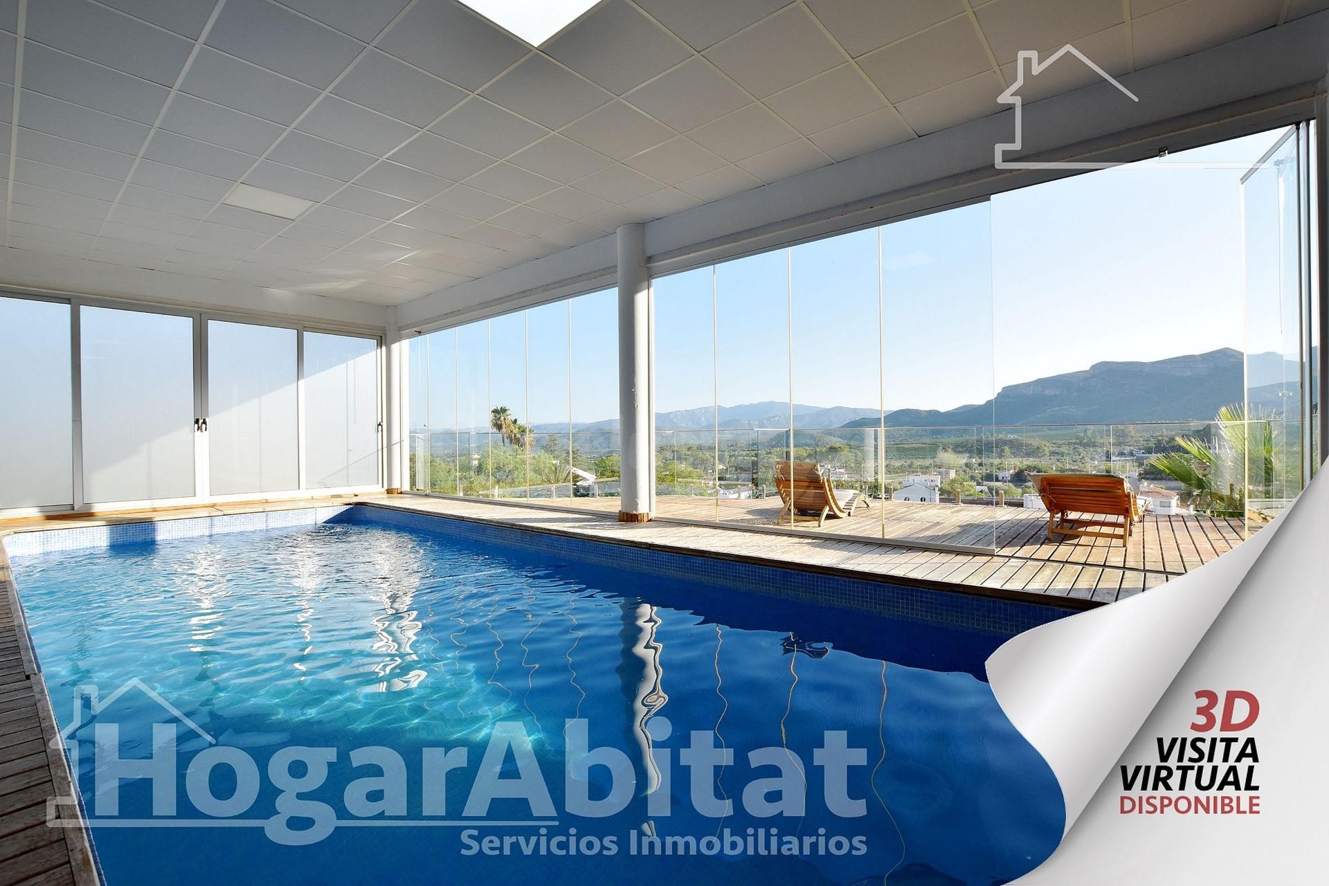 ESPECTACULAR CHALET CON SAUNA, PISCINA, GARAJE Y BONITAS VIS