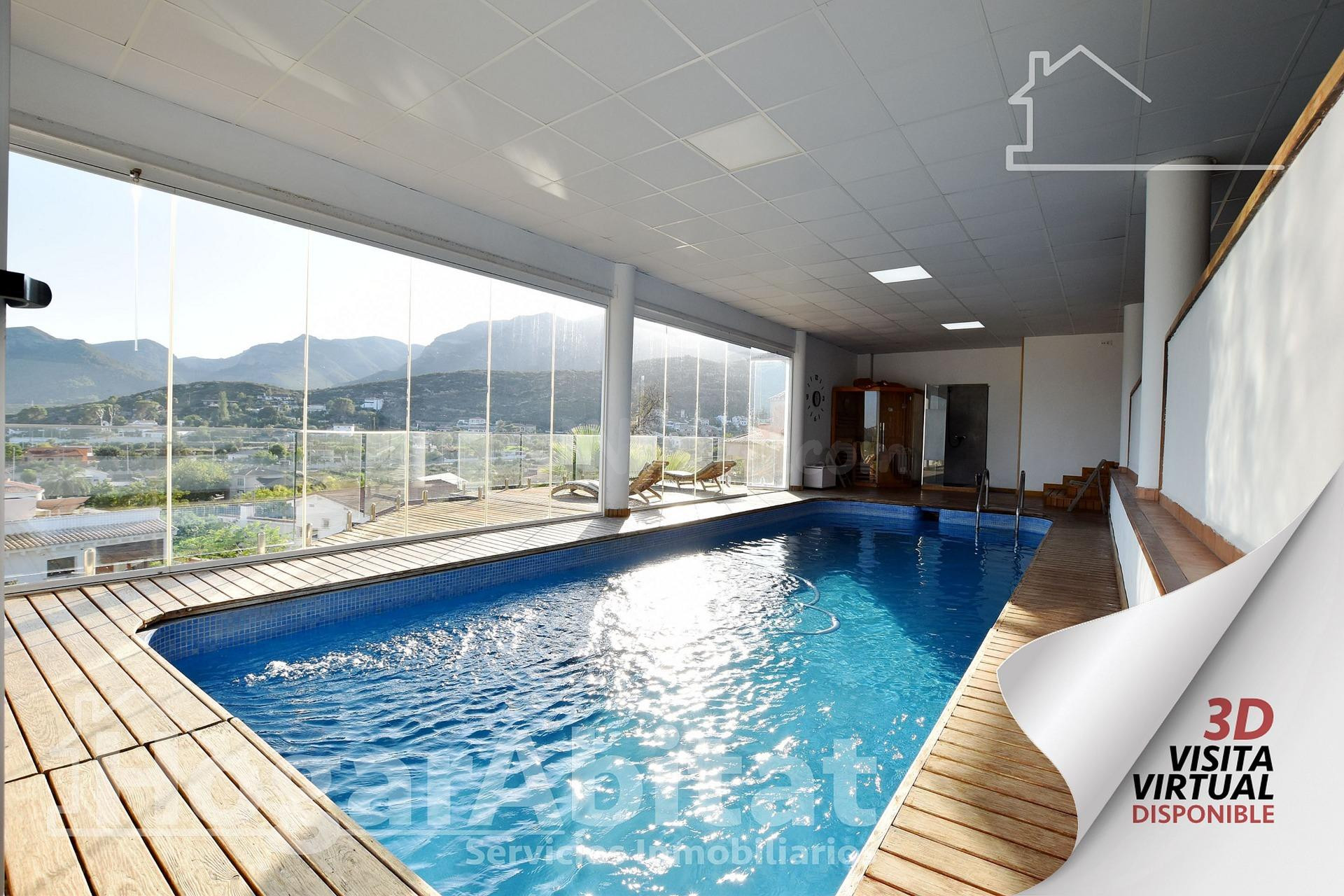 ESPECTACULAR CHALET CON SAUNA, PISCINA, GARAJE Y BONITAS VIS - foto 4