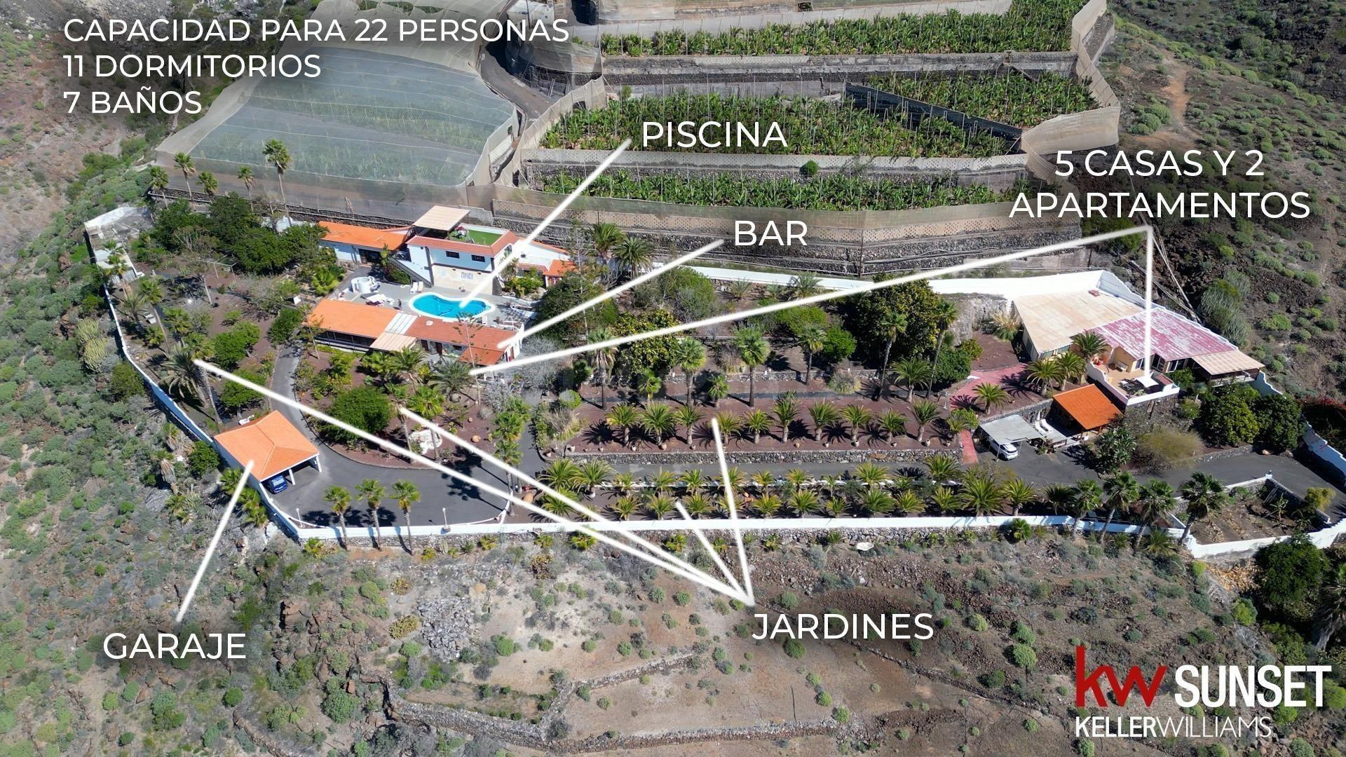ESPECTACULAR COMPLEJO RESIDENCIAL CON 5 CASAS Y 2 APARTAMENT - foto 4