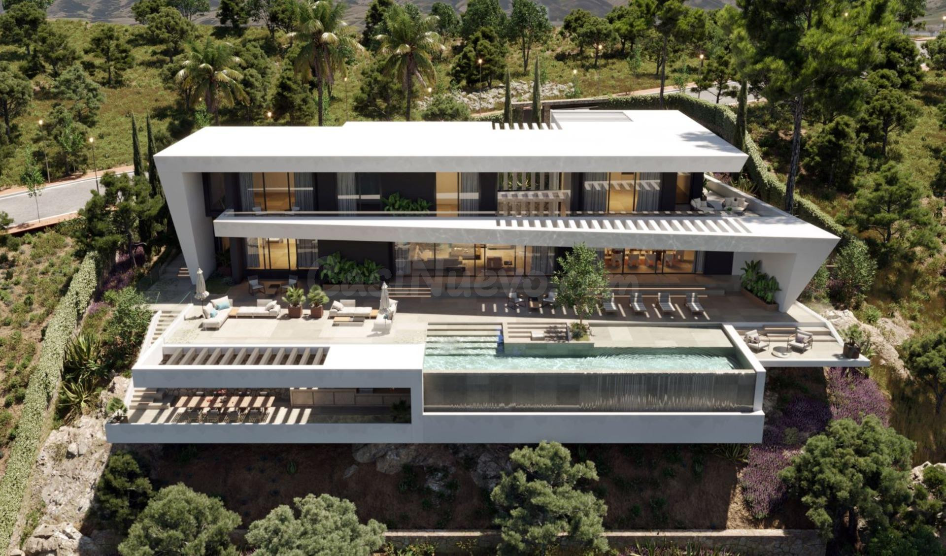 Villa con vistas Infinitas en Monte Mayor, Benahavís