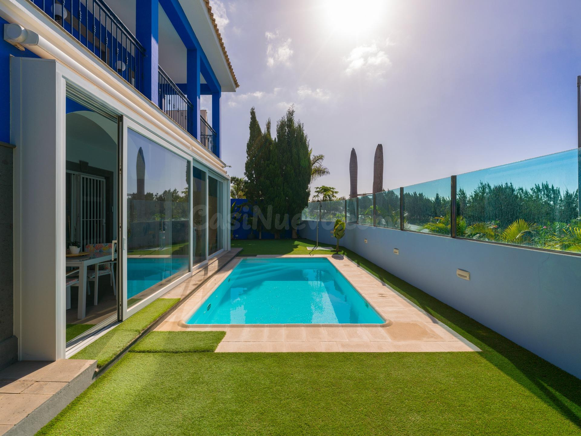 Chalet Independiente con vista mar y piscina privada en El H - foto 4