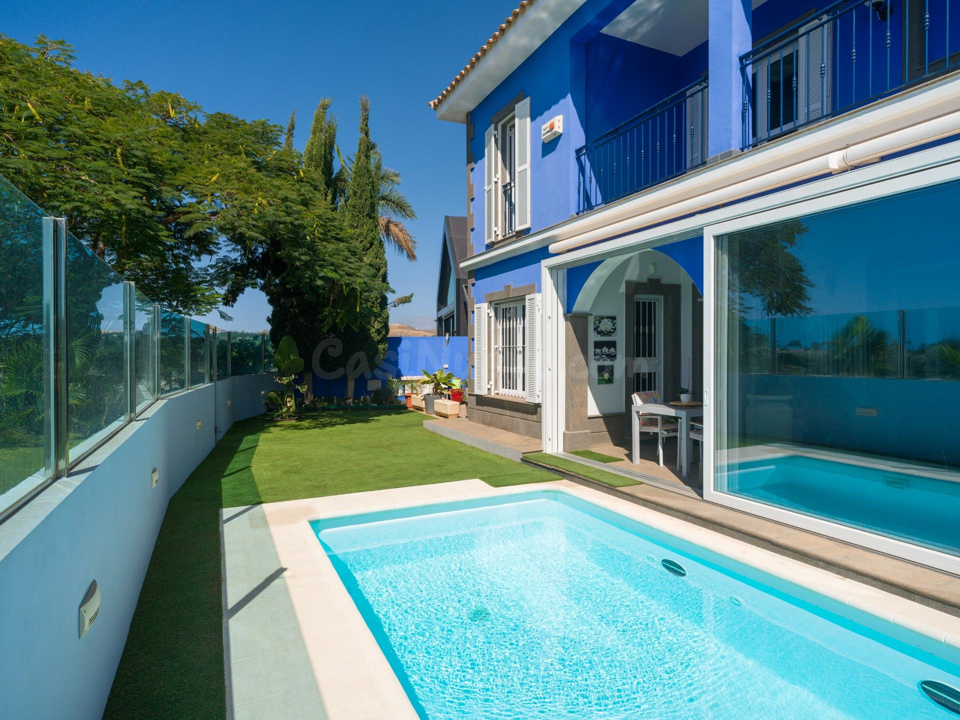 Chalet Independiente con vista mar y piscina privada en El H - foto 5