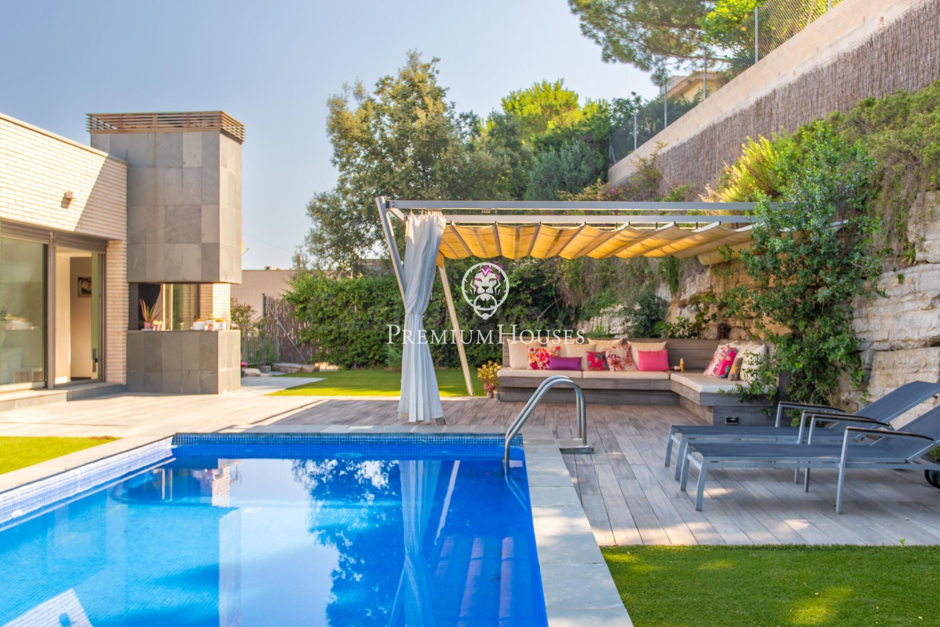 Magnífica vivienda en venta con piscina en Alella - foto 2