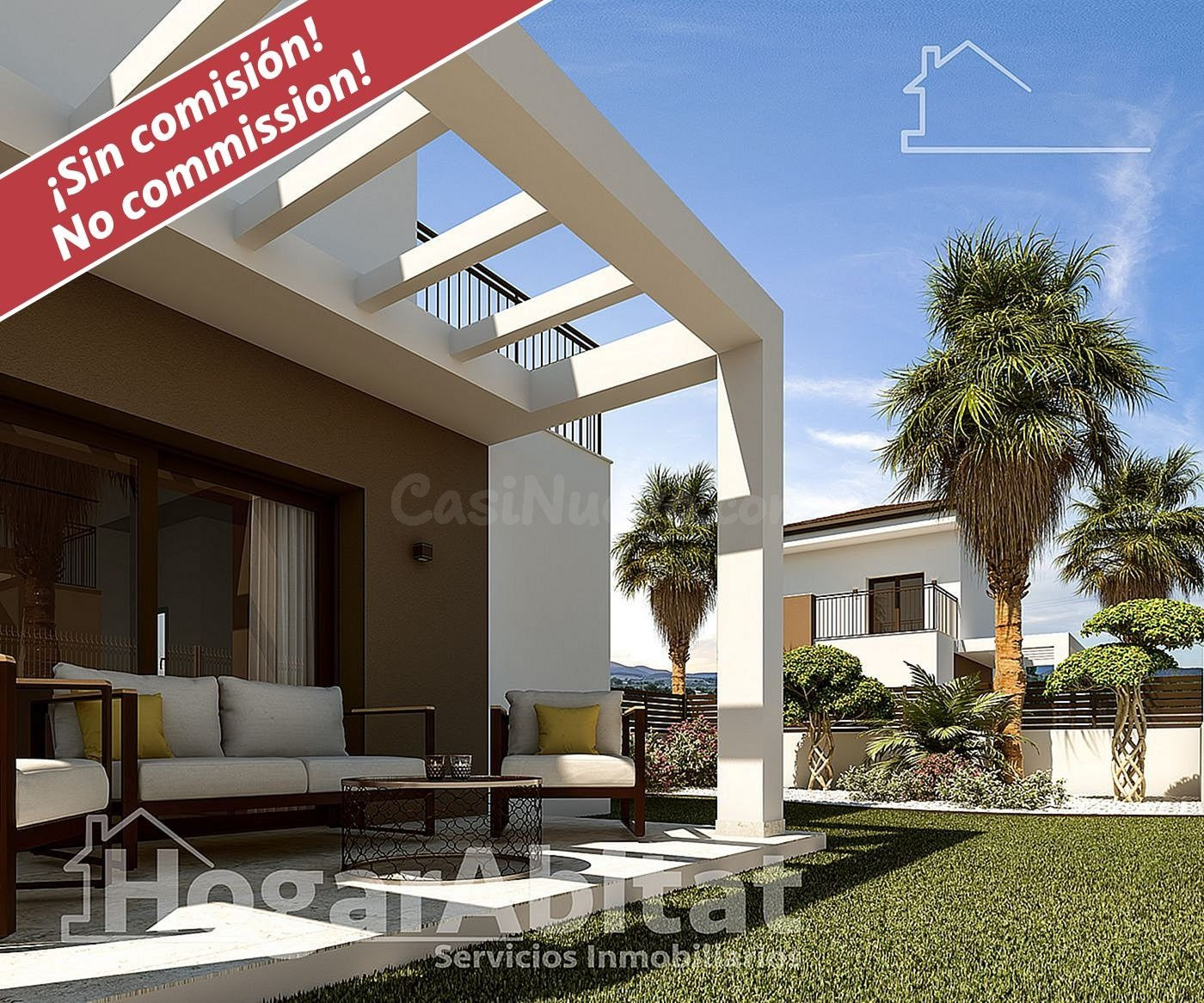 CHALET DE OBRA NUEVA CON PISCINA, TERRAZA Y GARAJE EN ESPECT - foto 3